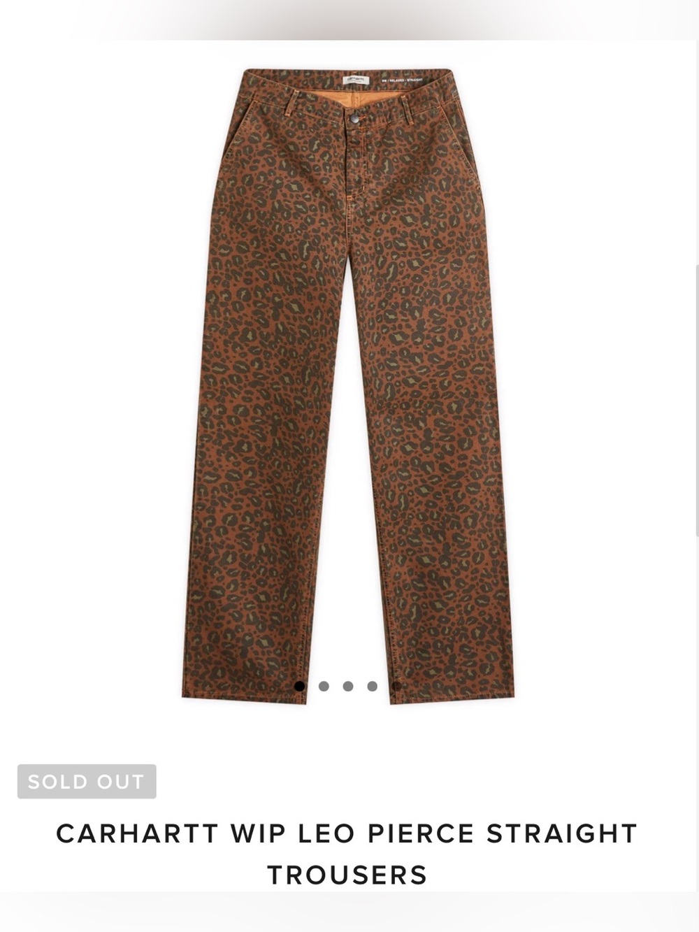 Carhartt WIP Leo Pierce - Sz 28